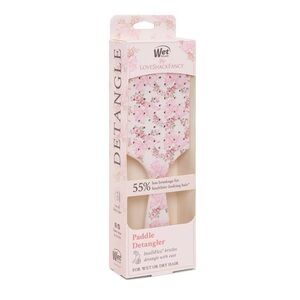 LoveShackFancy Paddle Detangler - Pink Floral